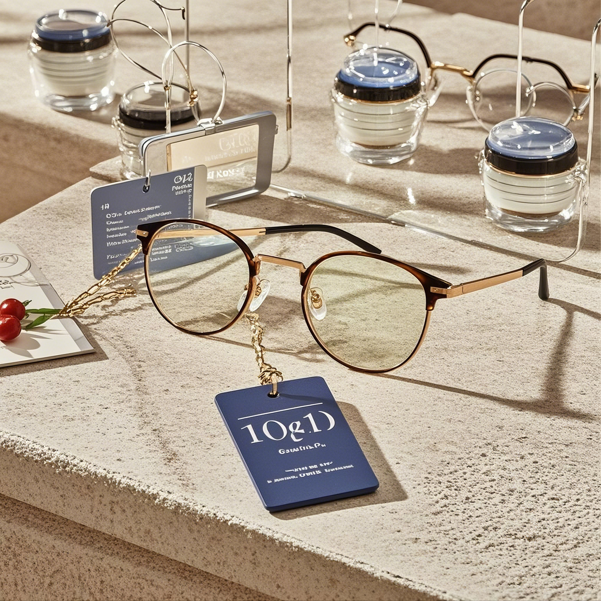 Glasses price tag